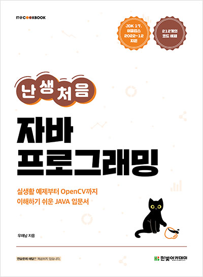 IT CookBook, 난생처음 자바 프로그래밍